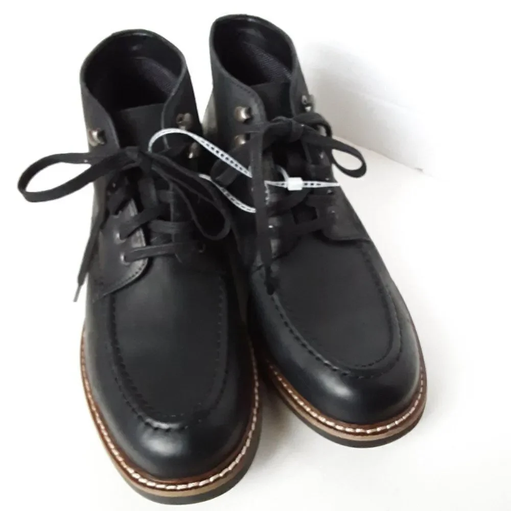 Bostonian Men's Ankle Boot size US 8M Black Leather